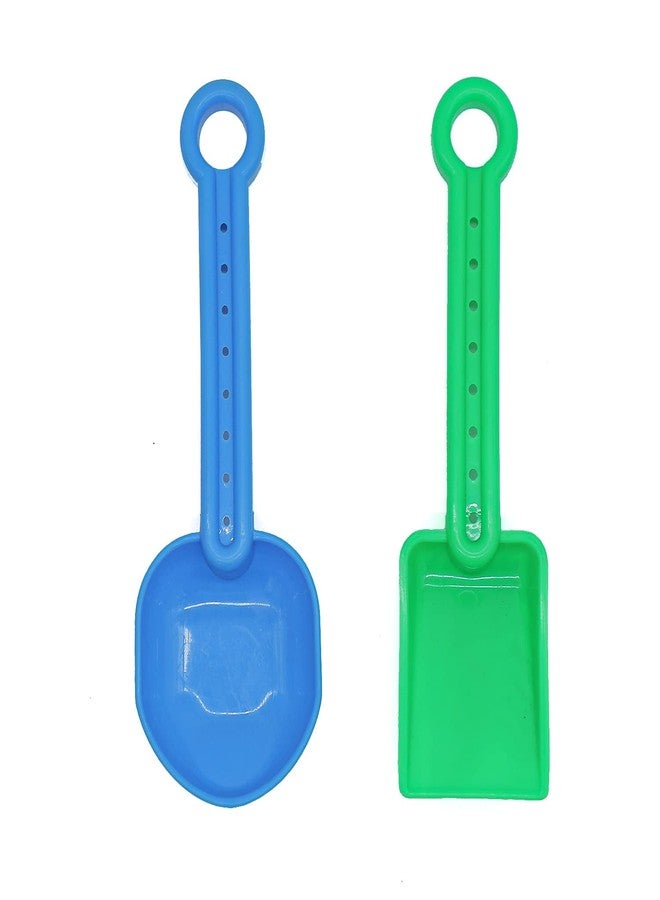 REGOLITH ENTERPRISES Beach Toys Set for Kids - 7 Pcs Indian Made Plastic Bucket, Animal Mould, Shovel Spade Tool Kit - Outdoor Sand Learning Toys, Best Birthday Gift - Multicolor - Image 5